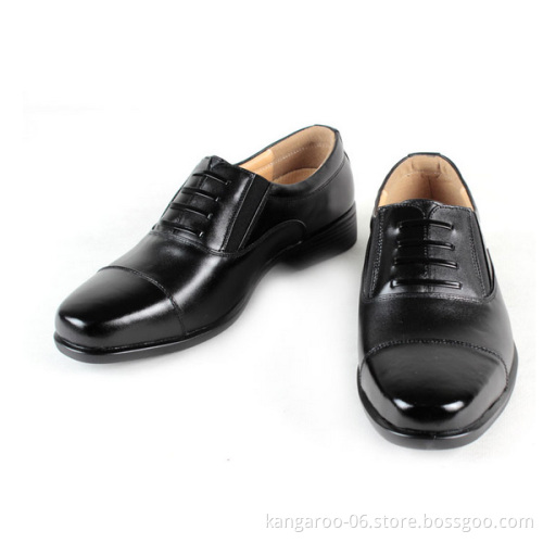 OEM Men Leather African Army Dress Shoes Making Manufacturers
